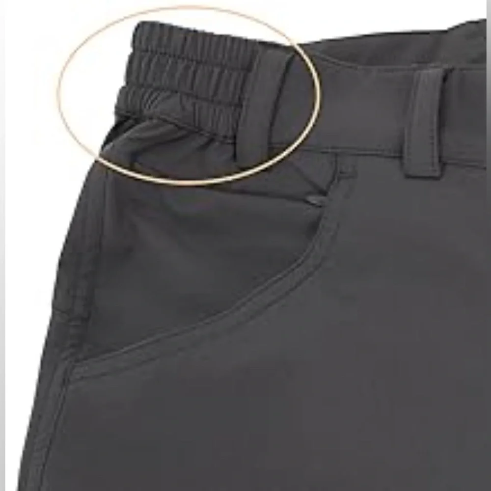 MIER Women’s Black Hiking Pants – Quick Dry, Stretch, Size 8